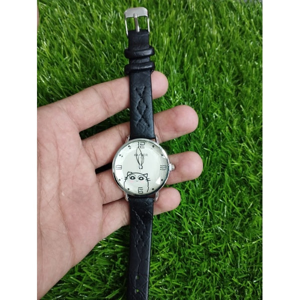 Kayuer Ladies belt Comfortable Wearing Stylish and Casual Quartz Watch Adjustable Buckle to Match Various Occasion Clothes (random color) - GlowLaa.com