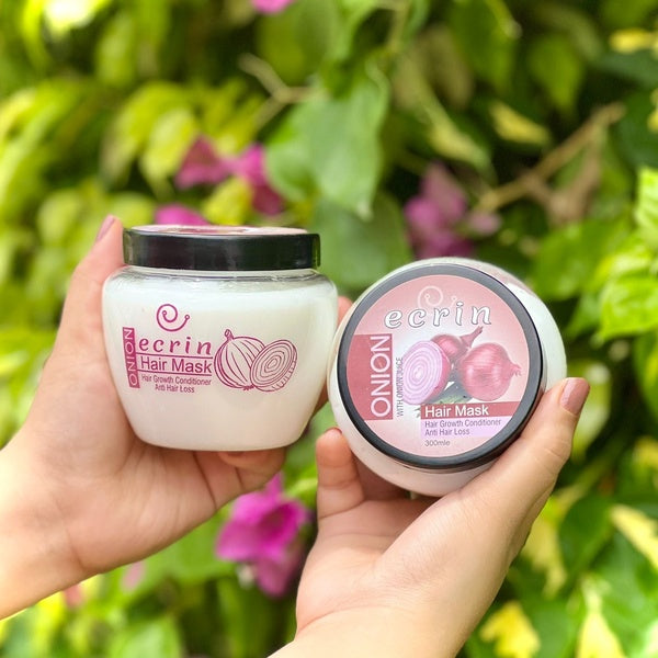 Ecrin Onion Hair Mask - Hair Treatment - 300ml - GlowLaa.com