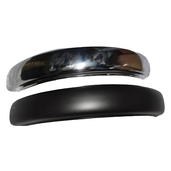 Back cut Mudguard fancy motorcycle Rear short cut fender pindi mudguard for universal cafe racer chopper motorcycle modification fender for all 70cc bikes - Black - GlowLaa.com