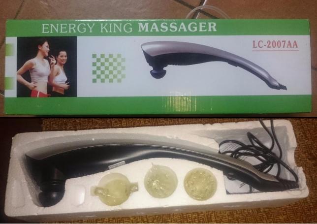 Electric body massager with different parts option best quality