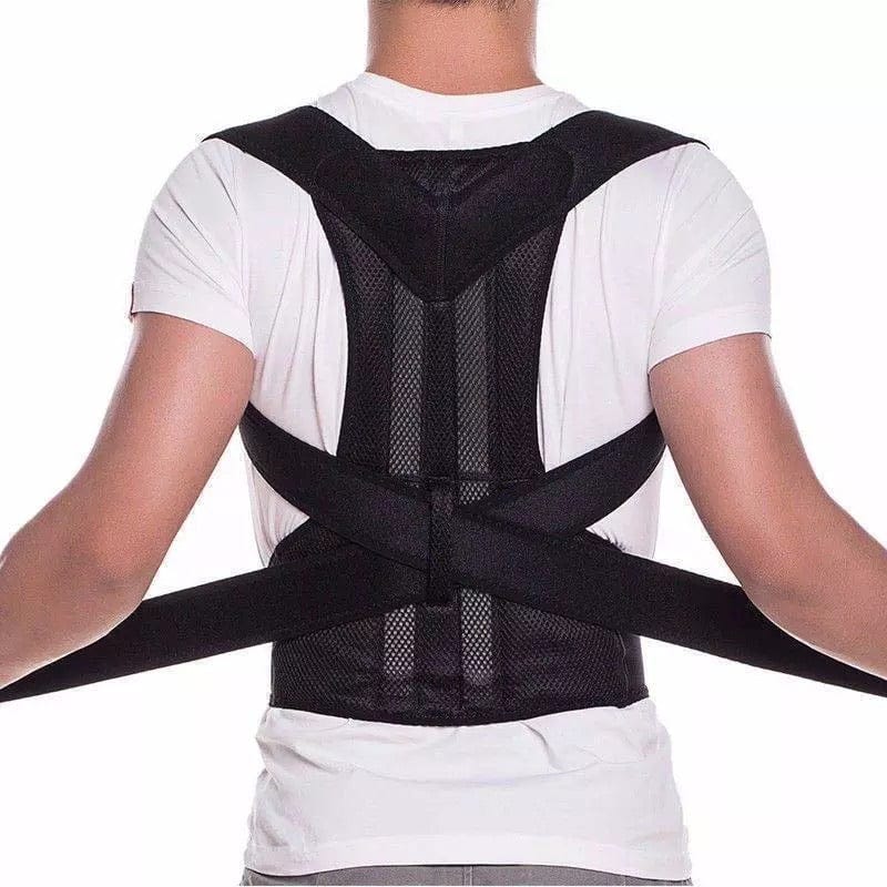 Adjustable Posture Back Belt, Posture Corrector Belt For Men And Women, Back Support And Shoulder Belt - M