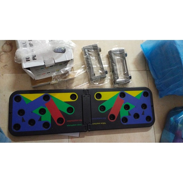 9in1 foldable push up board multi functional body building fitness
