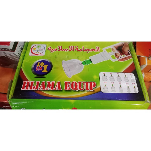 Hijama Special 10 in 1 Kit Imported Green Kit - GlowLaa.com