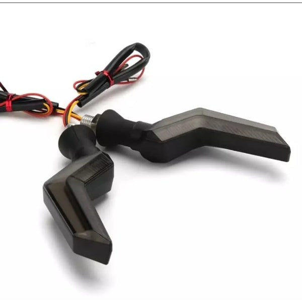 2pcs motorcycle turn signals Light indicator 12v running indicator for all bikes
