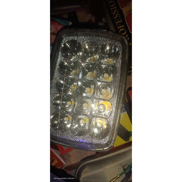 New 5 function Led headlight 15 led fog bike headlight super bright FOR CD 70 &125