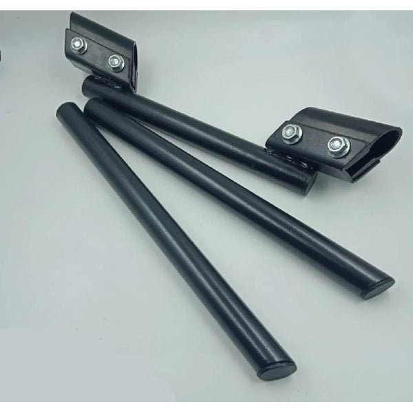 3 piece handle for motorcycle universal (Color Black)