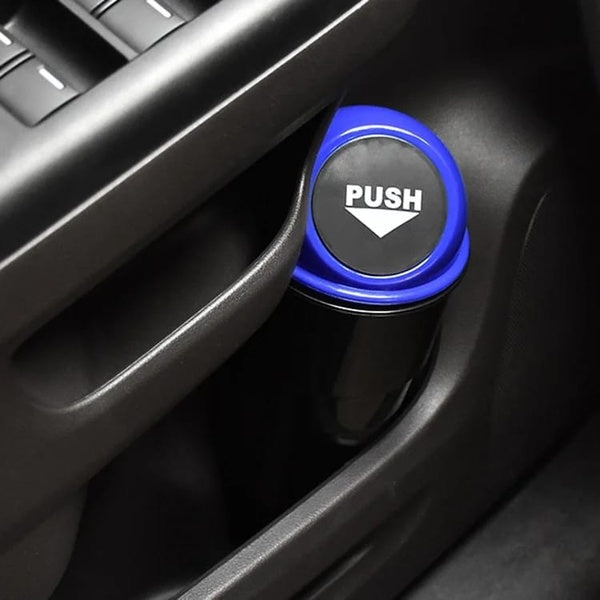 Car Trash Can Organizer Garbage Holder Storage Bag Trash Bin Paper Dustbin (Random Color) - GlowLaa.com