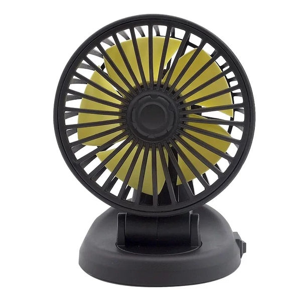 Portable Car Cooling Fan | Multi-Angle Rotatable with USB cable for Car Truck SUV RV 5V USB Powered - GlowLaa.com