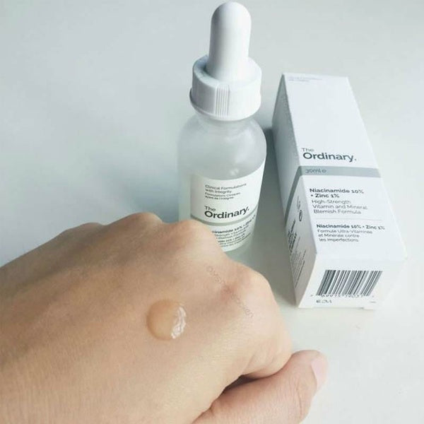 (PAck Of 2 ) The Ordinary Niacinamide 10% + Zinc 1 % (30ML ) - with barcode & Batch Code - GlowLaa.com