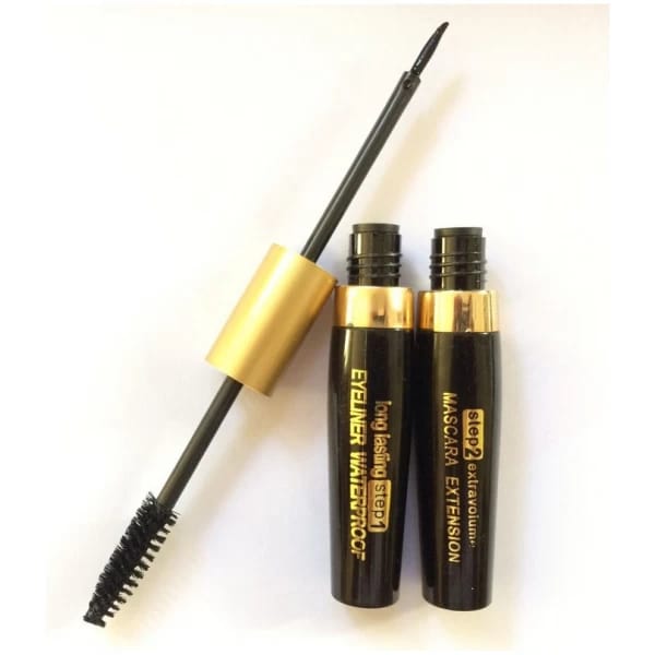 Pack of 2 - 2 in 1 Eyeliner Mascara - GlowLaa.com