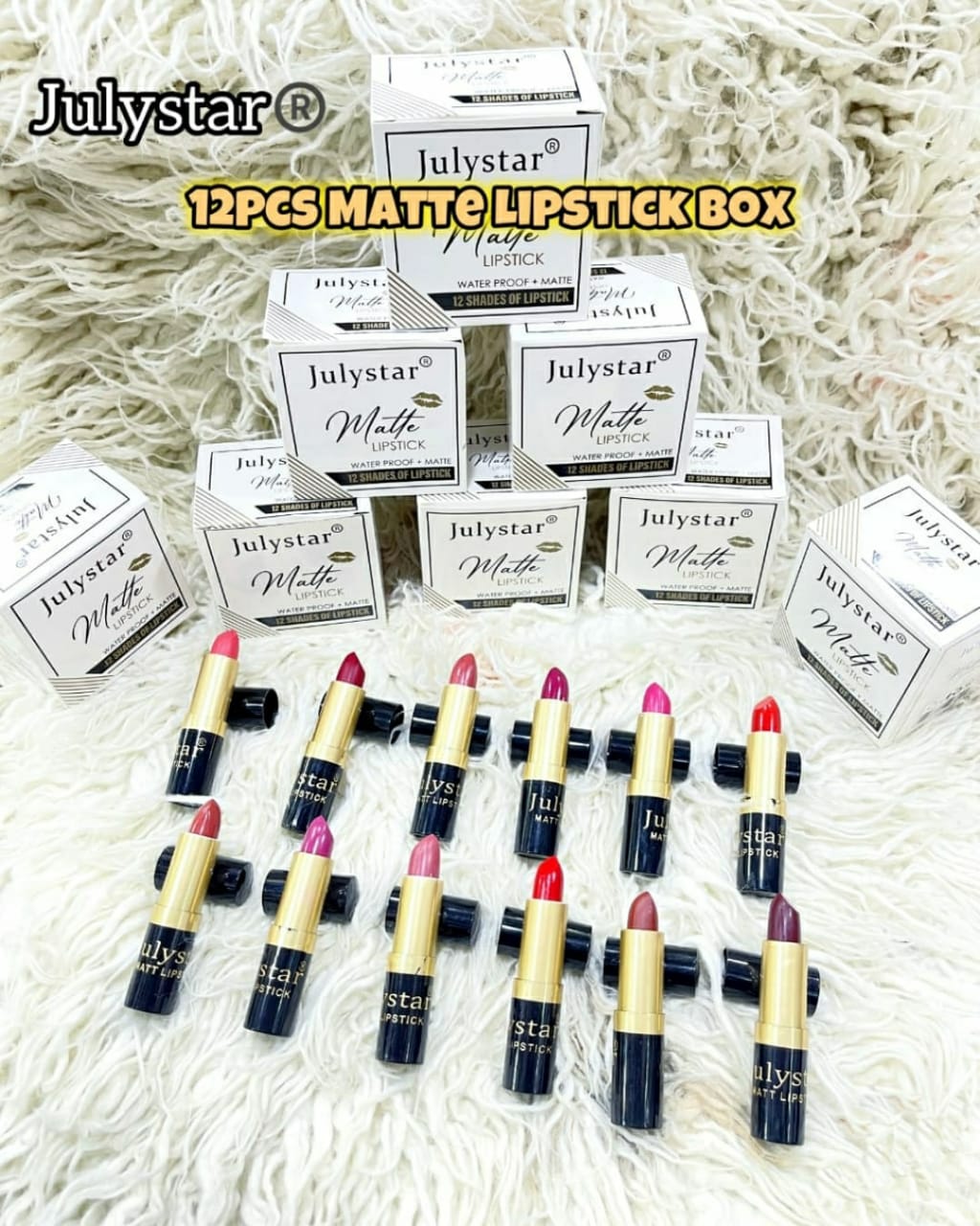 (6 Pcs ) Julystar Matte Lipstick Set