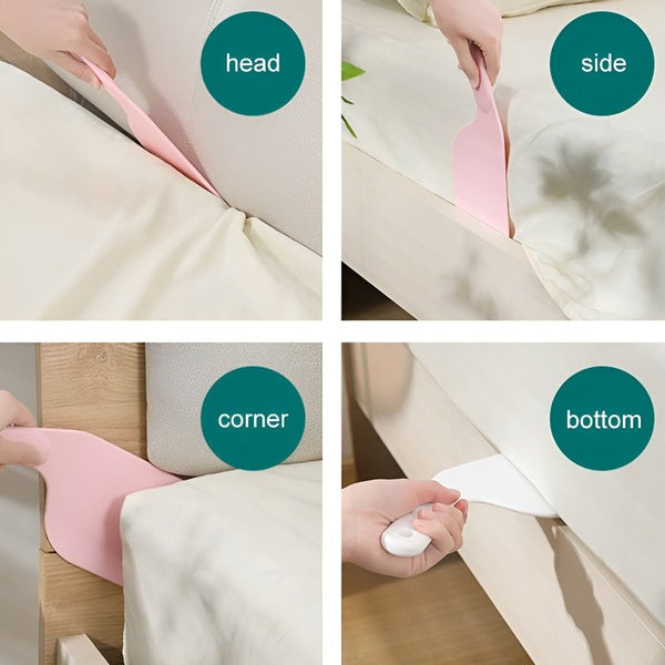 Bed Sheet Tucker Tool Tucking Paddle for Bed | Bedsheet Change Making Easier | Plastic Durable Sheet Change Helper ( Random color ) - GlowLaa.com
