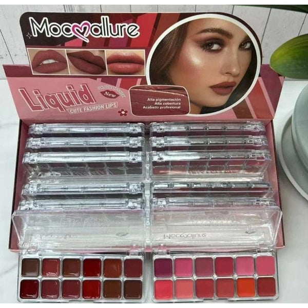 Mocallure Lipstick and Blush palette - Nude - GlowLaa.com