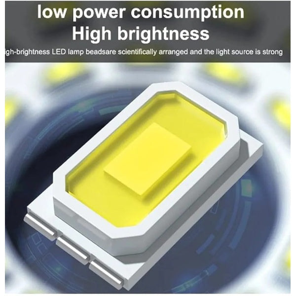 Emergency Light Multifunctional Camping Lantern Lamp, Black and White - ZJ-1158