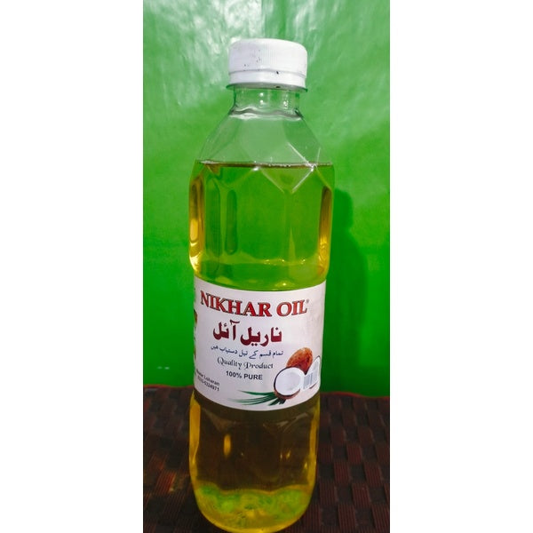 NIKHAR OIL / Coconut cooking oil and also hair oil - 125ml - GlowLaa.com