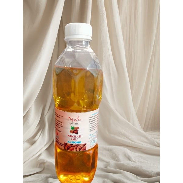 Nikhar Sweet almond oil / good for the skin and hair - 50 ml - GlowLaa.com