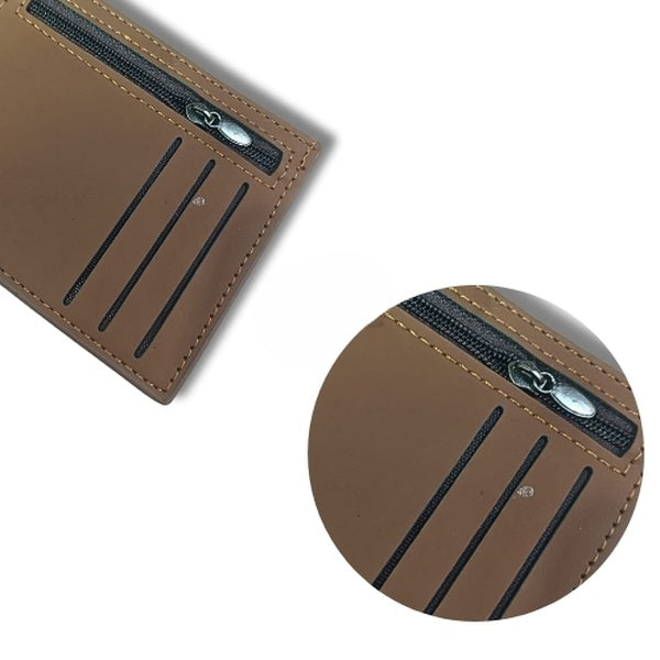 Men's Leather Card Shap Wallet - GlowLaa.com