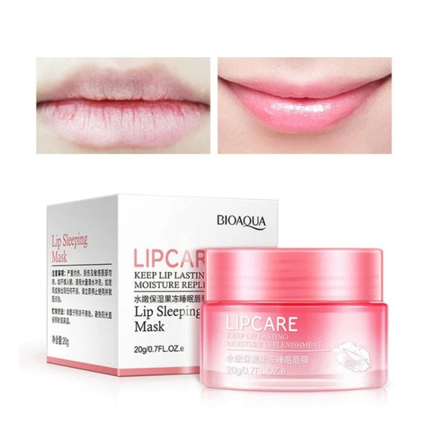 BIOAQUA Lip Care Jelly Lip Sleeping Mask - 20gm - GlowLaa.com