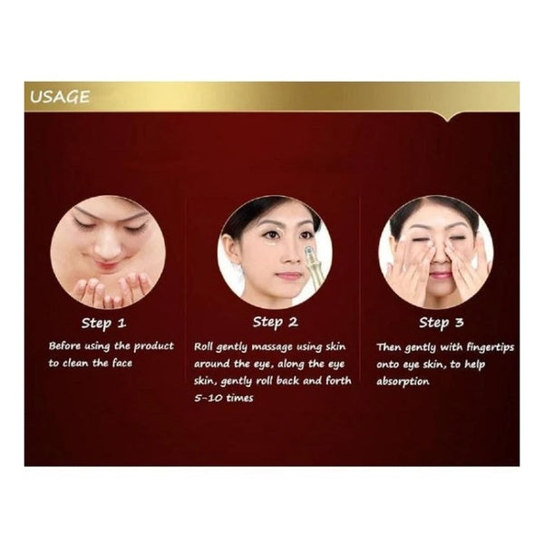 BIOAQUA Eye Roll ON Essence Eye Roller To Remove Dark Circles - GlowLaa.com