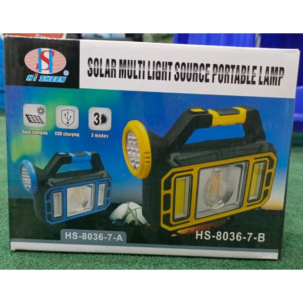 Solar Lantern Emergency Camping Lamp + Mobile Power Bank for Outdoor Camping Hiking