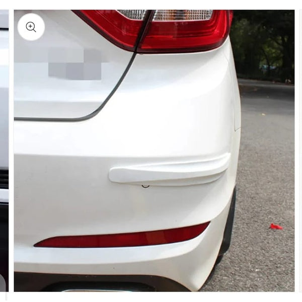 Car Bumper Protector Strip Guard Corner Protection Strips Scratch Auto car Anti Collision Car Corner Bumper (Color White) - GlowLaa.com