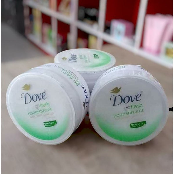 Dove Essential Nourishment Body Cream For Dry Skin - 300 ml - GlowLaa.com