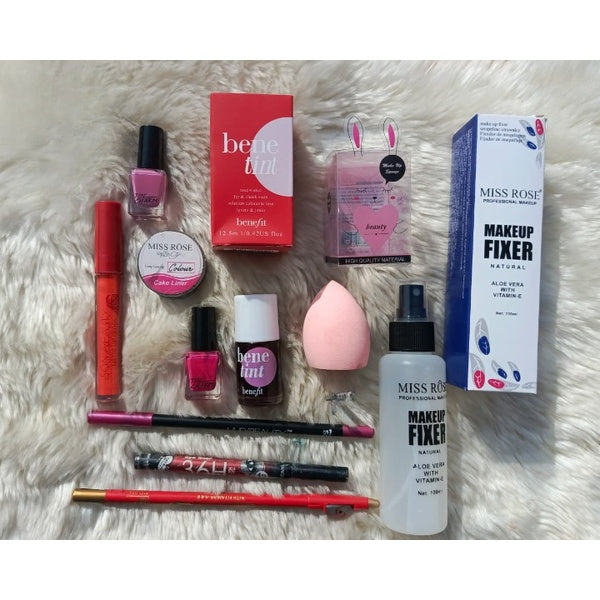 10-in-1 Ultimate Makeup Deal – Complete Beauty Essentials for Every Look!