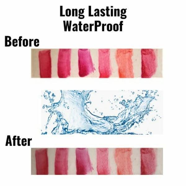 Pack of 6 Dear Darling WardaBeauty Ice cream Lip and cheek Tint Long-lasting Lip Tint (Random Color))