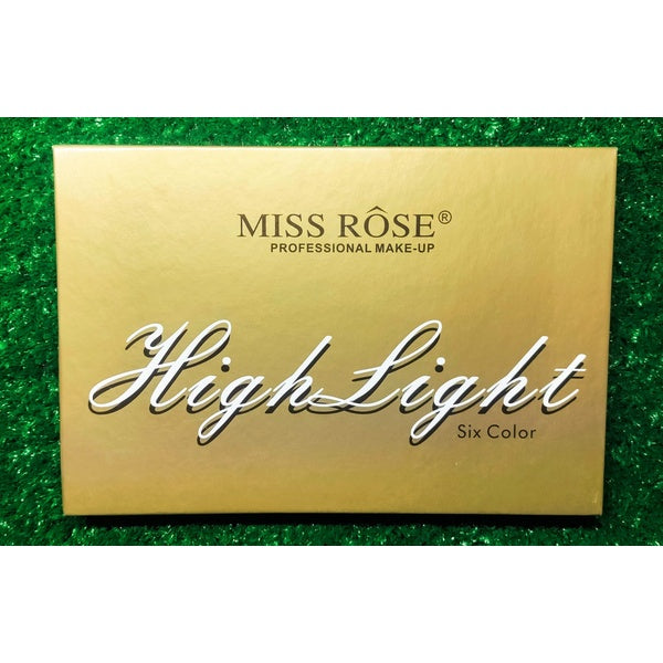 6 in 1 Miss Rose Ultimate Glow Highlighter Kit For Face Smoothness