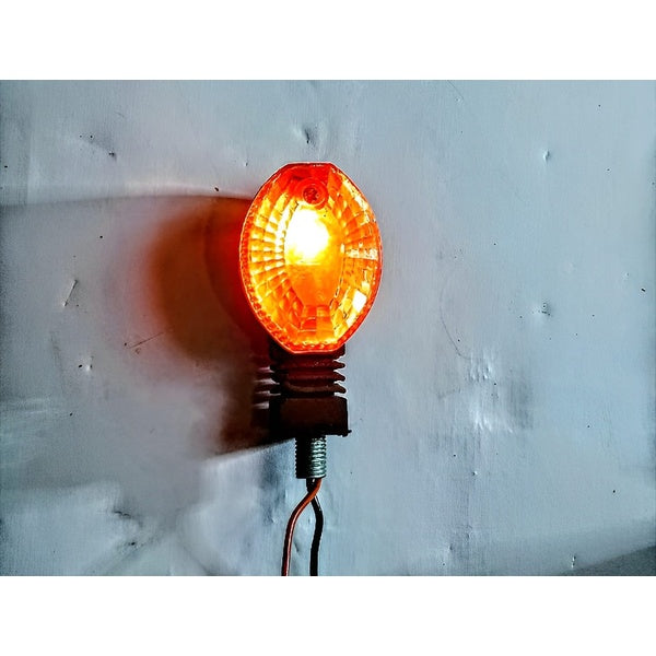 Mini Motorcycle Indicator with Backlight – Suitable for 70cc/125cc Bikes, Compact Design, Fancy Packaging. - GlowLaa.com