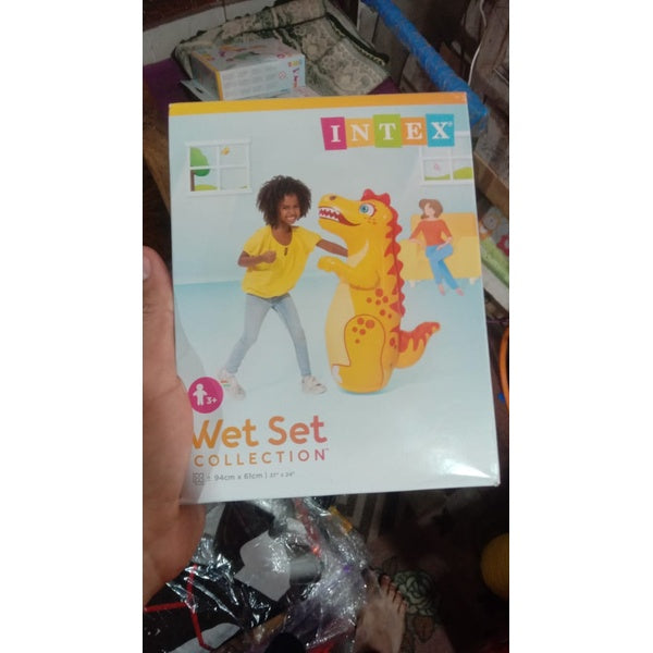 Intex Animal Punching Bag Toy For Kids 3D Bop Bag Boxers Punching Bag Toy Gift Kids Fun ( Random Animal )