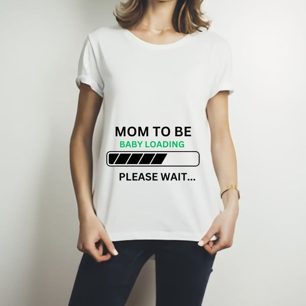 Combo Of Dad to Be & Mom to Be Style White T-Shirt with Cute Design – Best Quality T-Shirts For Girls | T-Shirt For Women - T-Shirt For Men - Small - GlowLaa.com