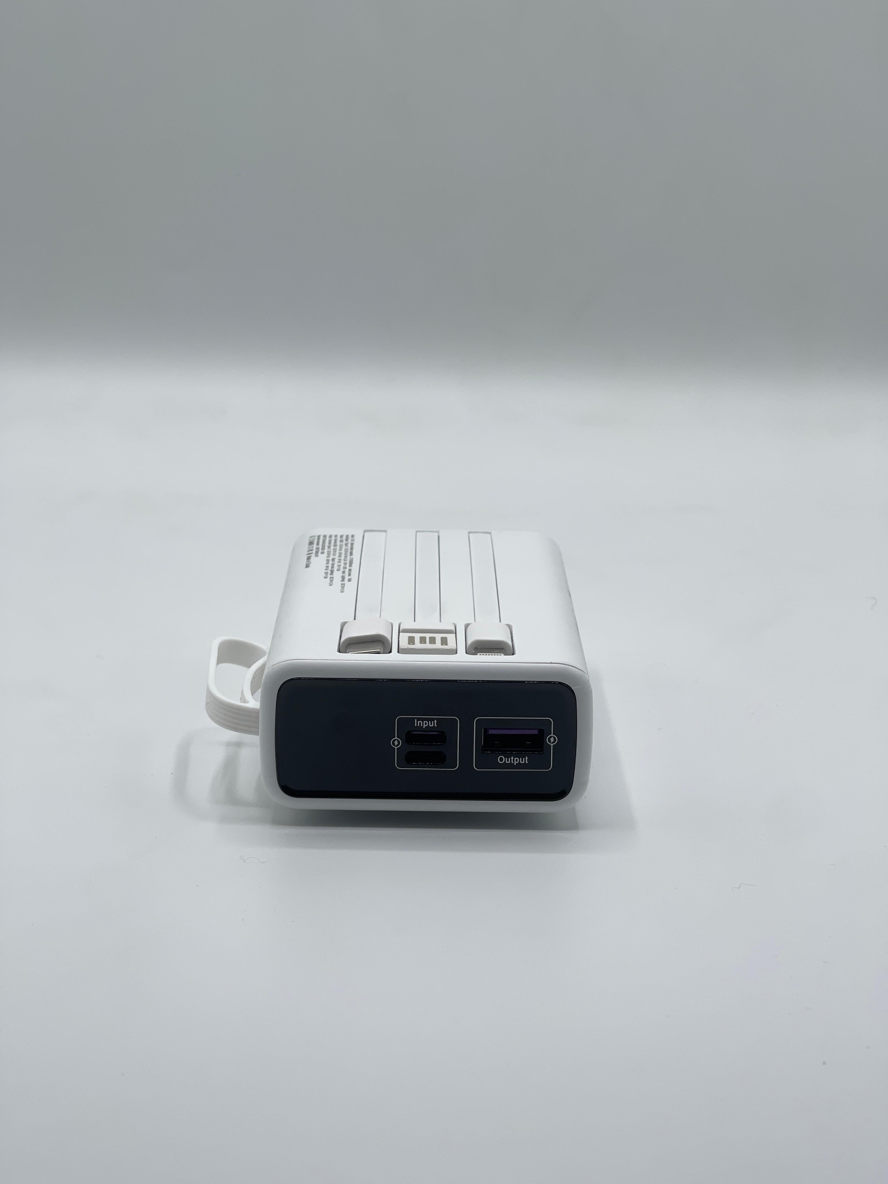 Kamal Wireless 20000Mah Power Bank With 3 Charging Cables