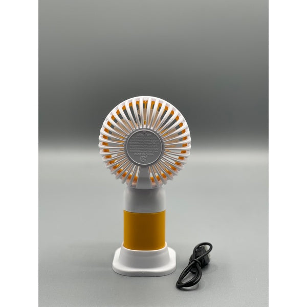 Mini Portable Handheld Fan | USB Rechargeable Fan Cute Compact Design - GlowLaa.com