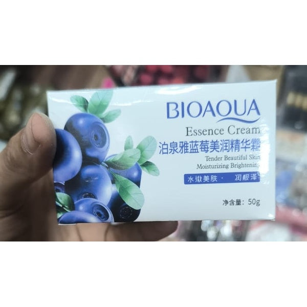 BIOAQUA Blueberry Essence Tender Beautiful Skin Whitening Moisturizing Cream (50g) - GlowLaa.com