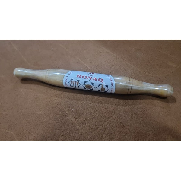 Belan Gujrati Slim – Wooden Thin Rolling Pin / Gujrati Slim Roller | Belan Slim Excent | Best Quality Belan | Wooden Belan For Home - Belan Gujraati Slim - GlowLaa.com
