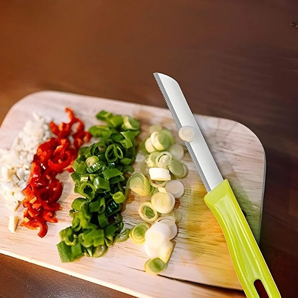 4-Piece Kitchen Cooking Utensils Set – Grater, Magic Peeler, Knife & Bottle Opener Combo for Fruits & Vegetables