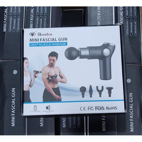 Gun massager lcd display Deep Tissue Percussion Massager For Pain Relief Mini Massageer Gun (Random Color) - GlowLaa.com