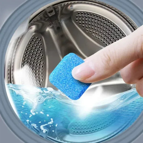 Pack of 1 Washing Machine Cleaner Tablets – 12 Tablet | Deep Cleaning & Deodorizing for Front Load, Top Load & HE Washers - GlowLaa.com