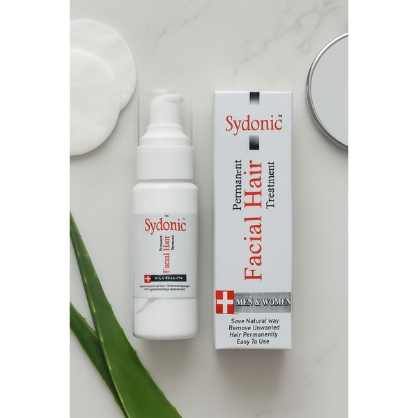Sydonic Permanent Facial Hair Treatment – 30ml for Men & Women - GlowLaa.com