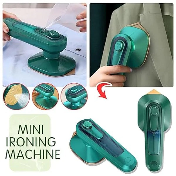 Portable Travel Iron, Mini Iron Steam Iron Handheld Ironing Machine | Electric. - GlowLaa.com