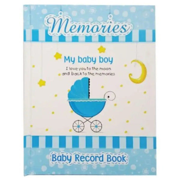 Memories Babies Record Book - My Baby Boy - GlowLaa.com