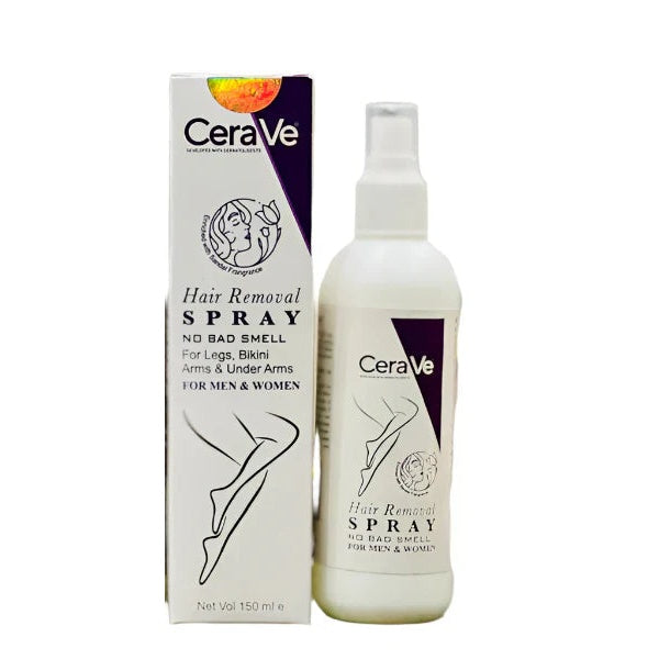 Cereve Hair Removal Spray for Women – Fast, Painless Hair Removal for Legs, Arms & Body, Smooth Skin at Home | Hair Removal - GlowLaa.com