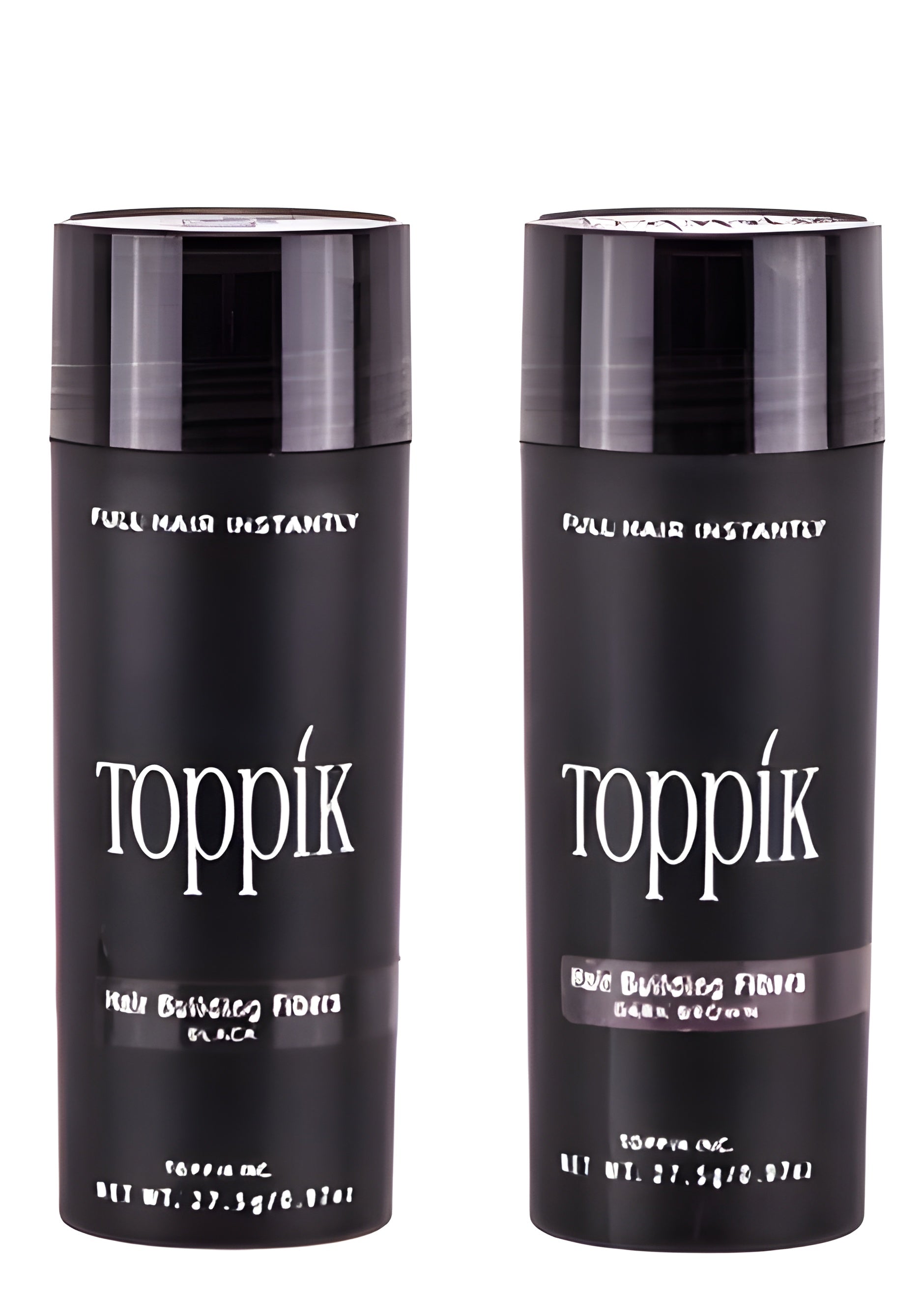 Toppik Hair Building Fiber Fuller Looking Hair for Men & Women (27.5g) - Black