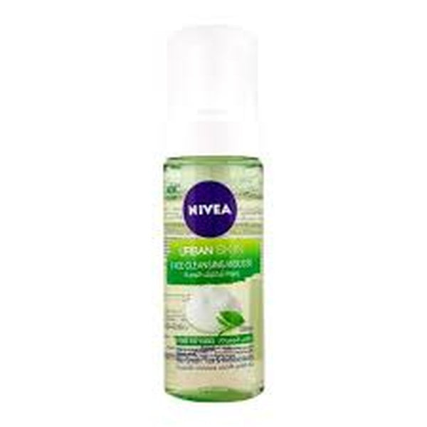 Nivea Urban Skin Face Cleansing Mousse – Deep Cleanse & Anti-Pollution Care for Fresh, Radiant Skin - GlowLaa.com