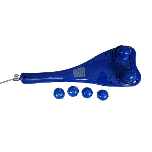 Plastic 50 Hz Dual Hand Dolphin Body Massager | For body Pain. - GlowLaa.com