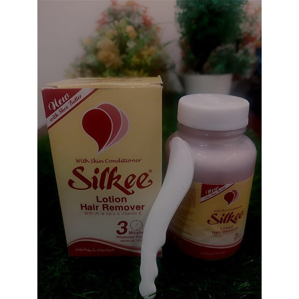 Silkee Lotion Hair Remover With Aloe Vera & Vitamin E 120g - GlowLaa.com