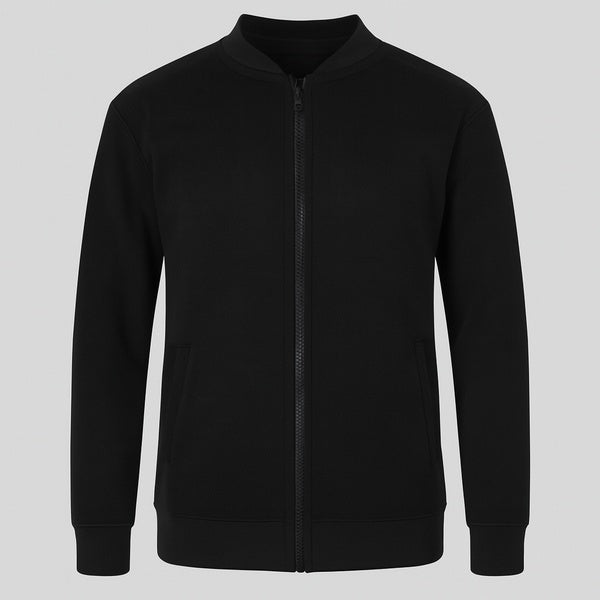 Premium Zipper Jacket For Men | French Fleece Fabric | Smart Look, Comfortable Wear, Easy Wash - GlowLaa.com