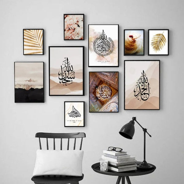 Gallery Wall Frame Collection – 10 Modern Frames with Double Tape, Perfect for Home Decor - GlowLaa.com