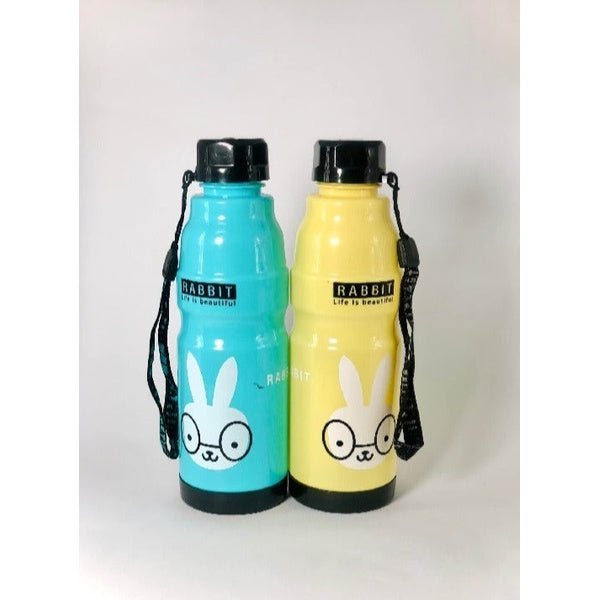 Commando Water Bottle – 500ml Leakproof BPA-Free Sports & Travel Bottle (Random Color & Design) - GlowLaa.com